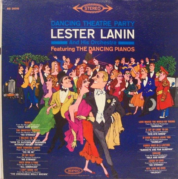 Lester Lanin And His Orchestra : Dancing Theatre Party (LP, Album)
