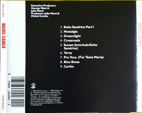 Michel Camilo : Michel Camilo (CD, Album)