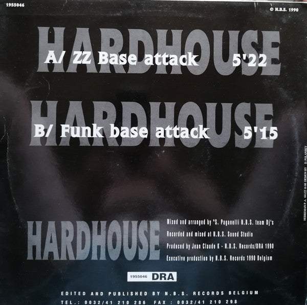 Hardhouse (2) : It's Something Real (12")