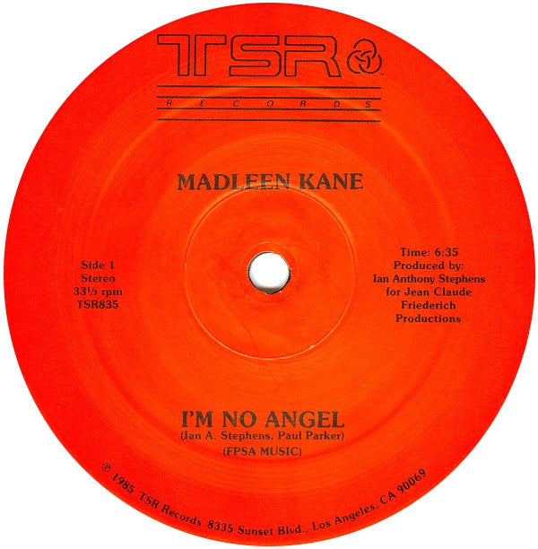 Madleen Kane : I'm No Angel (12")