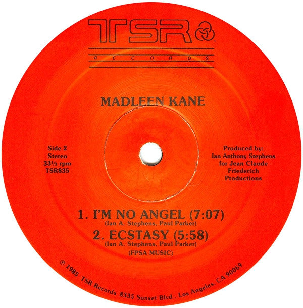 Madleen Kane : I'm No Angel (12")