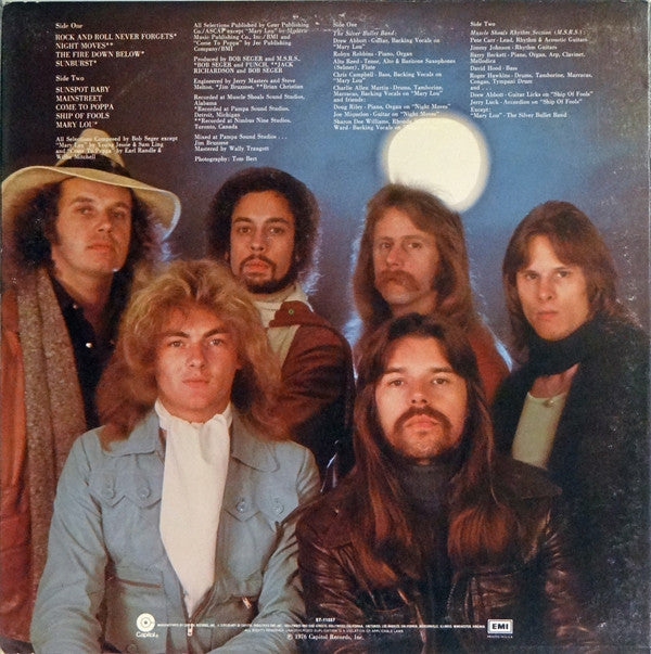 Bob Seger And The Silver Bullet Band : Night Moves (LP, Album, Jac)