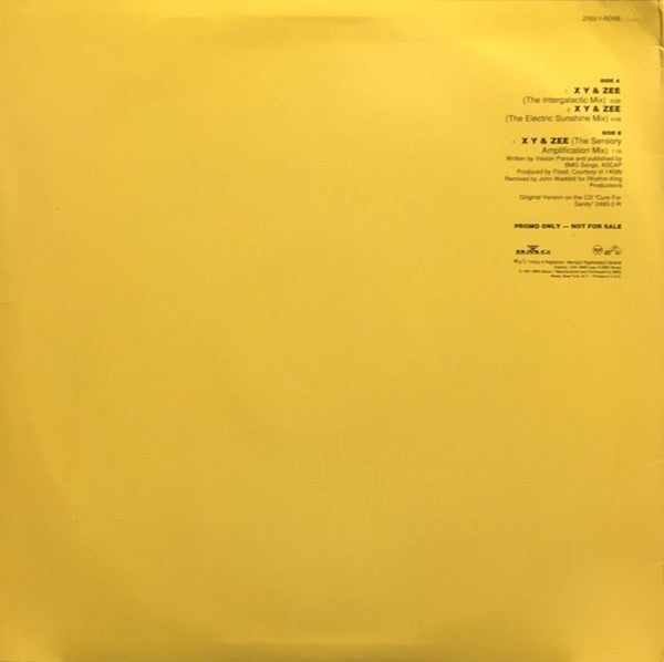 Pop Will Eat Itself : X Y & Zee (12", Promo)