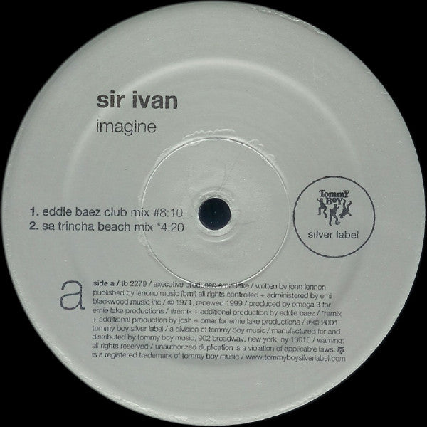 Sir Ivan : Imagine (12")