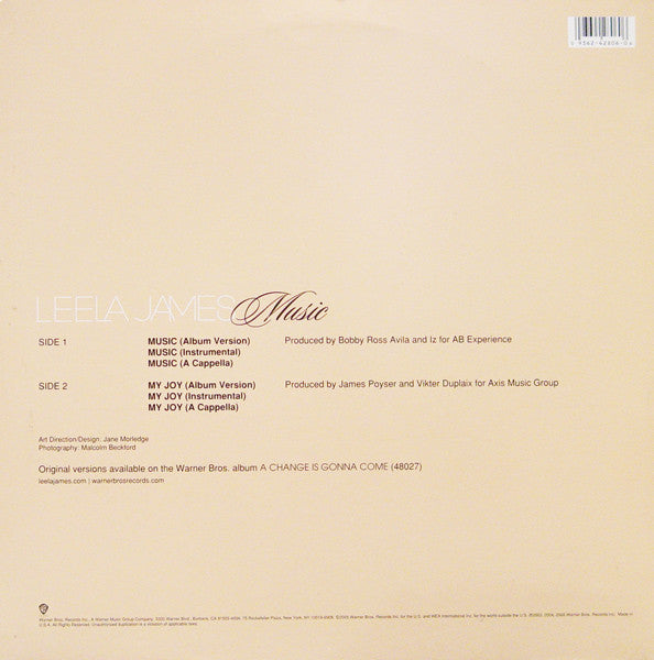 Leela James : Music (12")