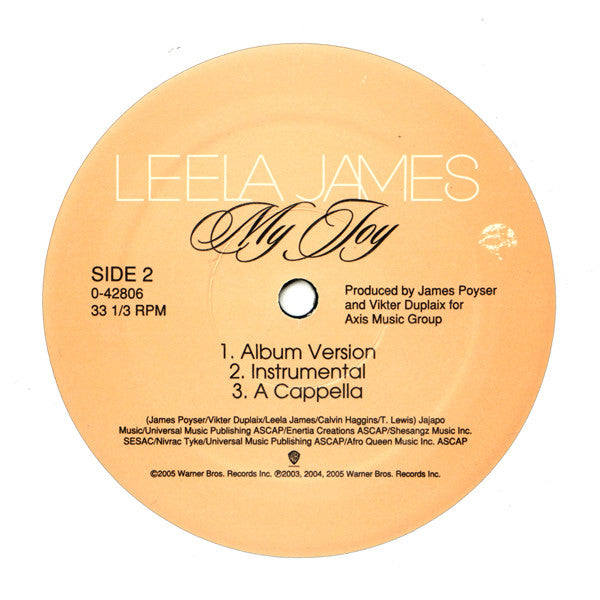 Leela James : Music (12")