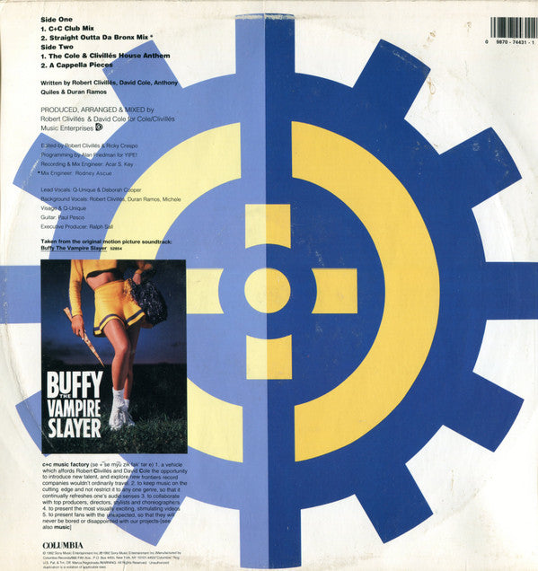 C + C Music Factory Featuring Q-Unique & Deborah Cooper : Keep It Comin' (Dance Till You Can't Dance No More!) (12")