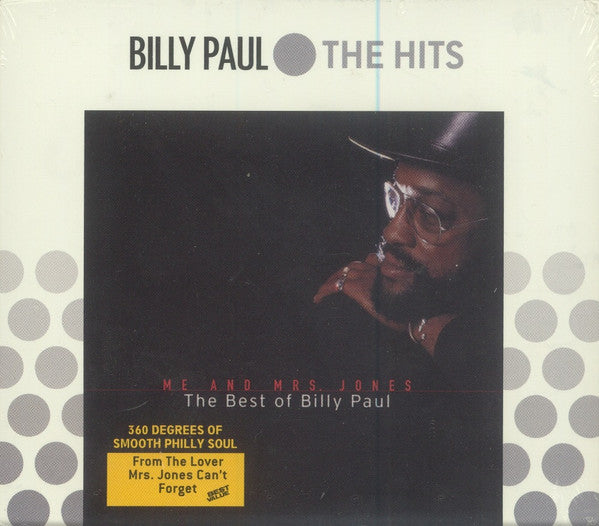 Billy Paul : The Hits - Me And Mrs. Jones (The Best Of Billy Paul) (CD, Comp, RE)
