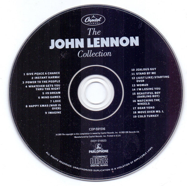 John Lennon : The John Lennon Collection (CD, Comp, Club, RE)