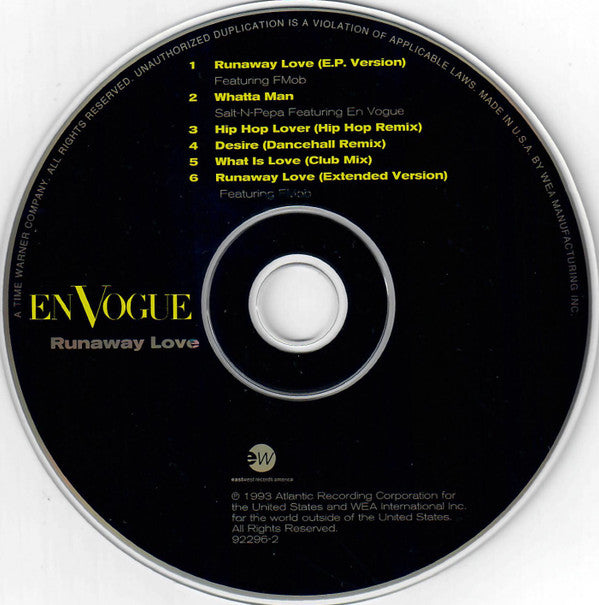 En Vogue : Runaway Love (CD, EP)