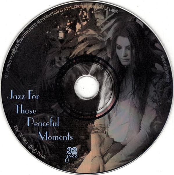 Various : Jazz For Those Peaceful Moments (CD, Comp)