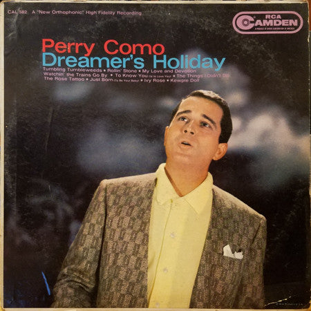 Perry Como : Dreamer's Holiday (LP, Album, Mono)