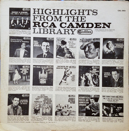 Perry Como : Dreamer's Holiday (LP, Album, Mono)