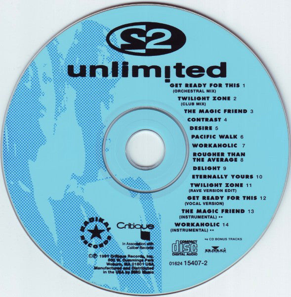 2 Unlimited : Get Ready (CD, Album)