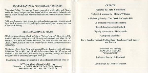 Dancing Fantasy : Midnight Blvd. (CD, Album)