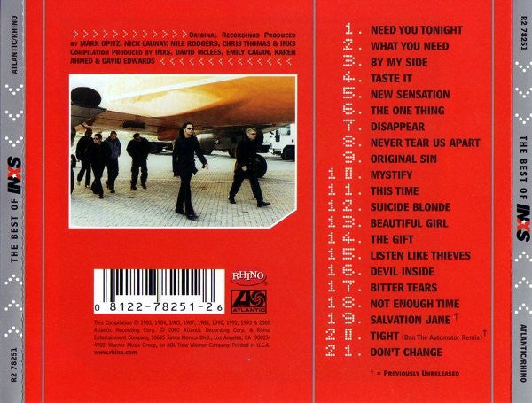 INXS : The Best Of INXS (CD, Comp, RM, RP)