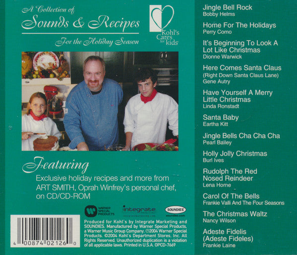 Various : A Collection Of Sounds And Recipes For The Holiday Season (CD-ROM, Comp)