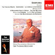Sir Thomas Beecham, The Royal Philharmonic Orchestra : Overtures - Rossini, Mendelssohn, Etc. (CD, Comp)