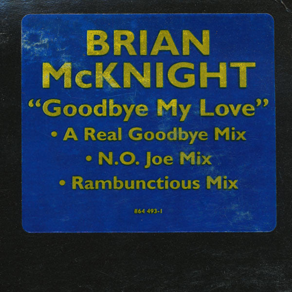 Brian McKnight : Goodbye My Love (12", Promo)