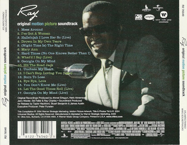 Ray Charles : Ray (Original Motion Picture Soundtrack) (CD, Comp)