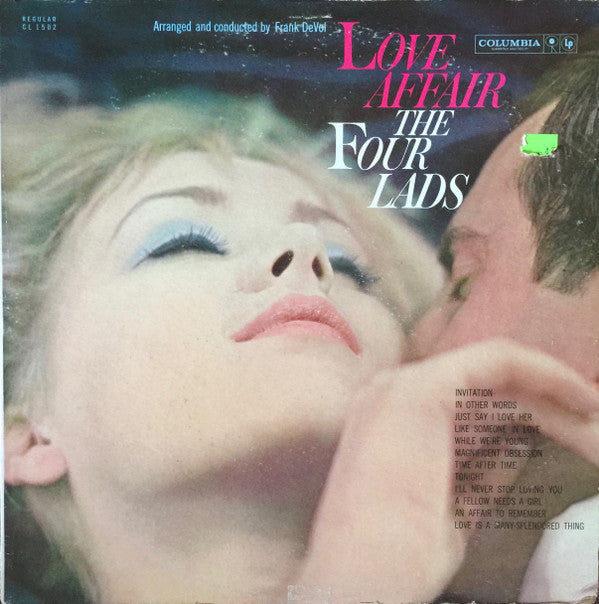 The Four Lads : Love Affair (LP, Mono)