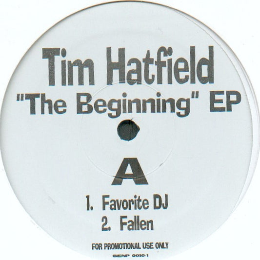 Tim Hatfield : The Beginning  EP (12", EP, Promo)