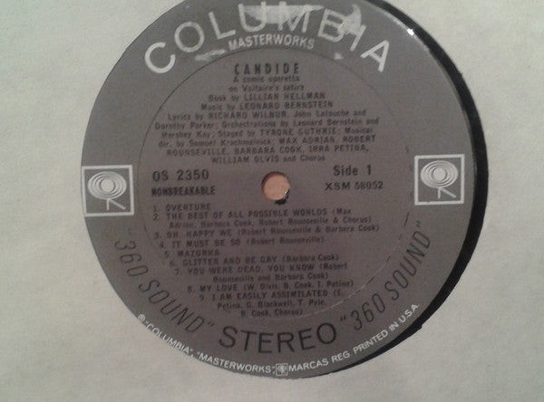Leonard Bernstein : Candide (LP, Album)