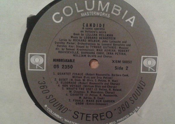 Leonard Bernstein : Candide (LP, Album)