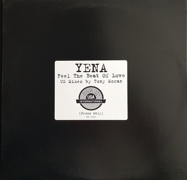 Yena : Feel The Beat Of Love (12", Promo)