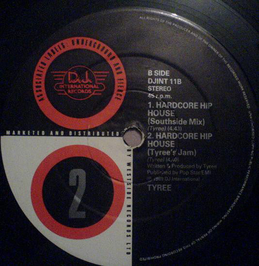 Tyree Cooper : Hardcore Hip House (12")