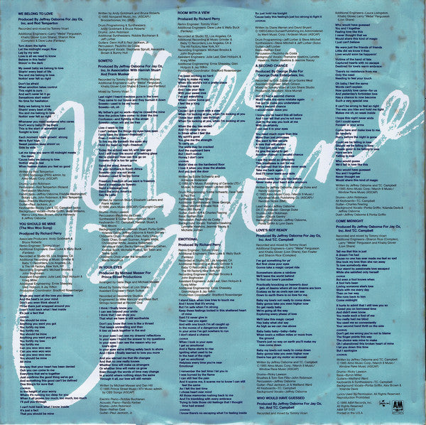 Jeffrey Osborne : Emotional (LP, Album, R)