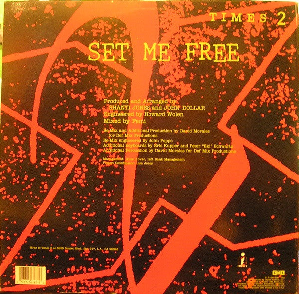 Times Two : Set Me Free (12")