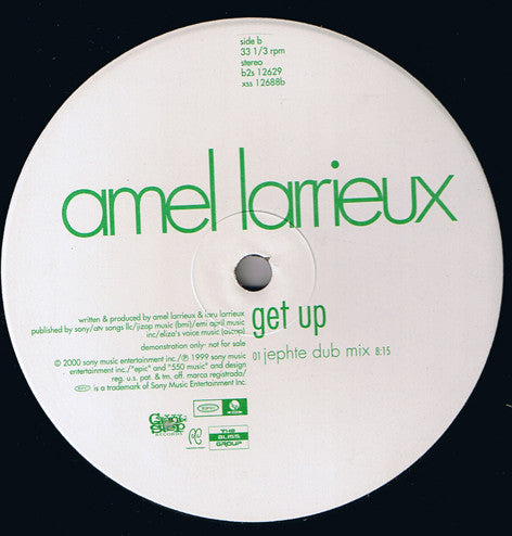 Amel Larrieux : Get Up (2x12", Promo)