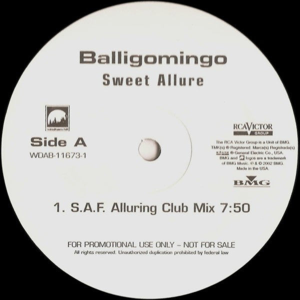 Balligomingo : Sweet Allure (12", Promo)