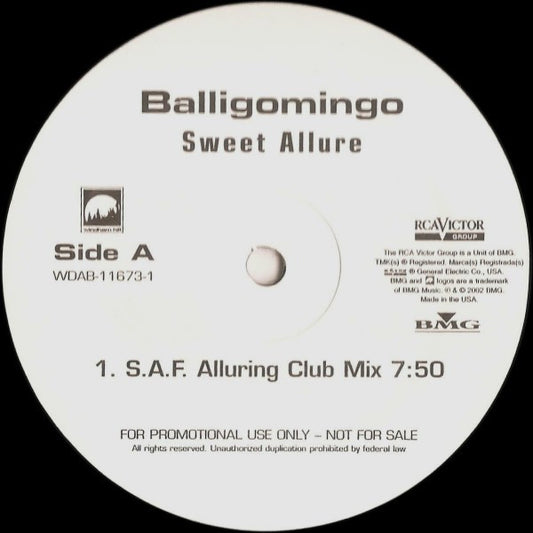 Balligomingo : Sweet Allure (12", Promo)