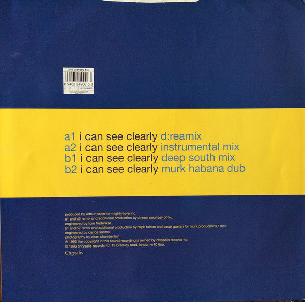 Deborah Harry : I Can See Clearly (12")