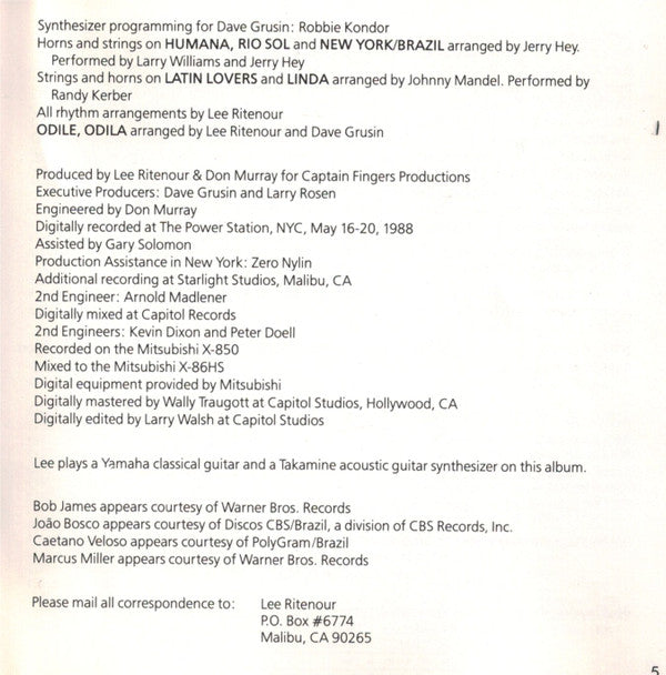 Lee Ritenour : Festival (CD, Album)