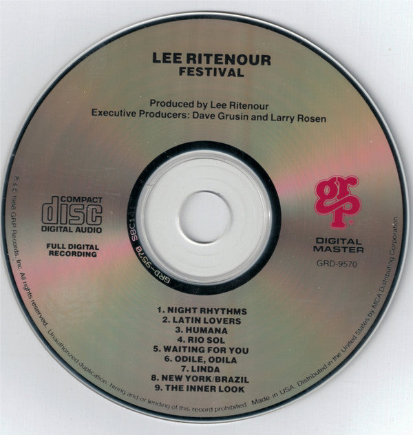 Lee Ritenour : Festival (CD, Album)