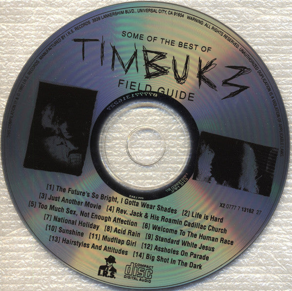 Timbuk 3 : Some Of The Best Of Timbuk 3 / Field Guide (CD, Comp)