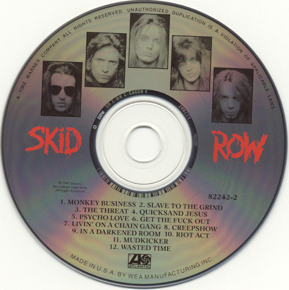 Skid Row : Slave To The Grind (CD, Album, RE, RP)