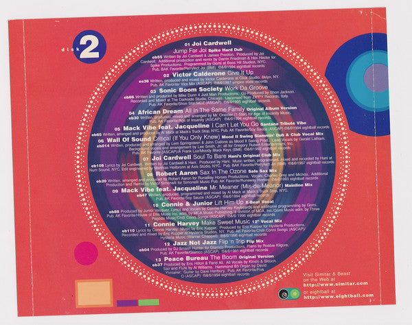 Various : Eightball Records 5th Anniversary Dance Compilation (2xCD, Comp, Mixed)