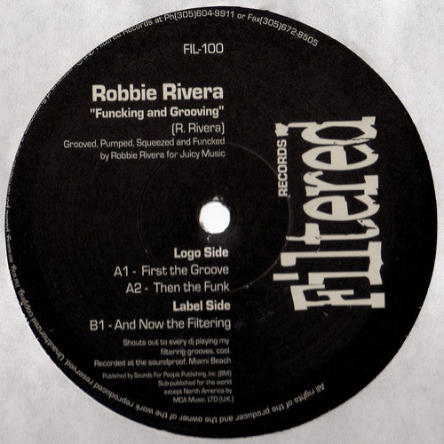 Robbie Rivera : Funcking And Grooving (12")