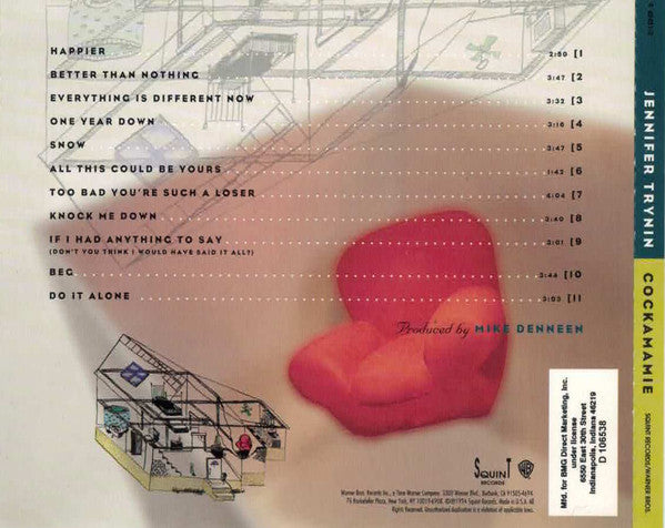 Jennifer Trynin : Cockamamie (CD, Album, Club)