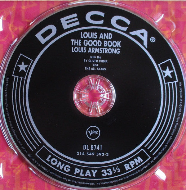 Louis Armstrong And His All-Stars With The Sy Oliver Choir : Louis And The Good Book (CD, Album, RE, RM, Dig)