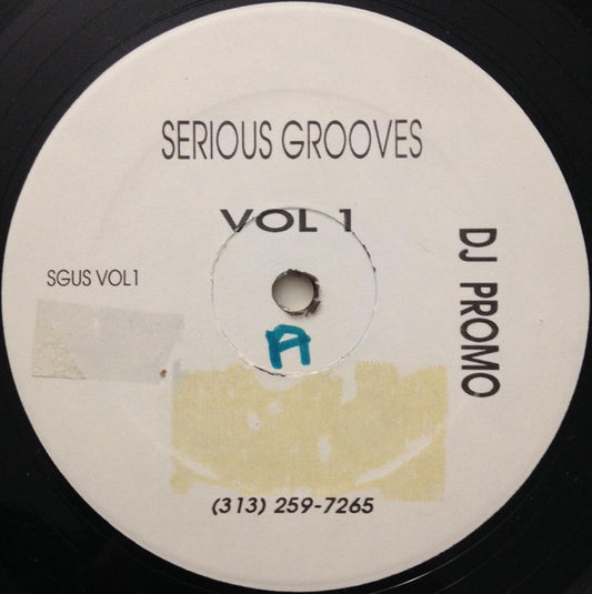 Various : Serious Grooves Vol 1 (2x12", Promo)