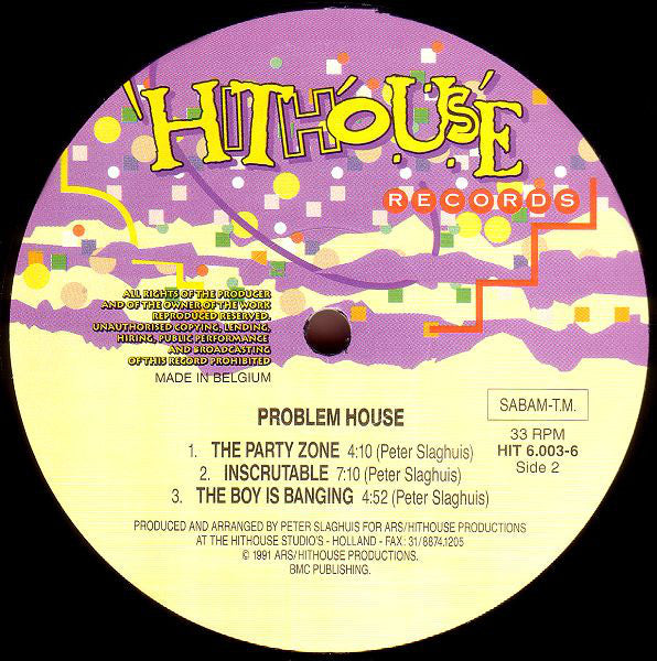 Problem House : Mini Elpee (12")