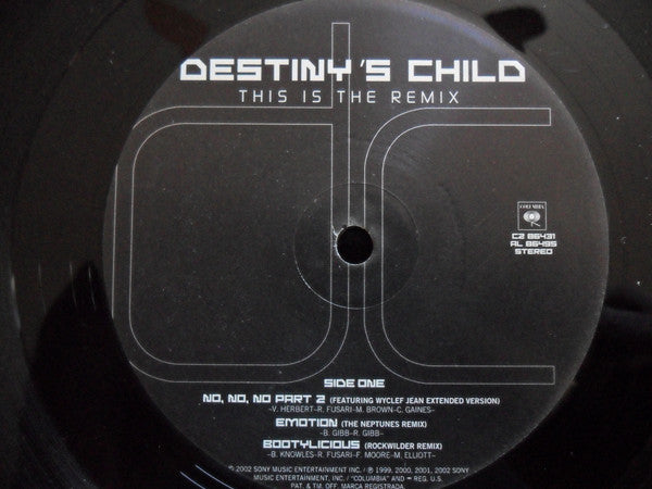 Destiny's Child : This Is The Remix (2xLP, Comp)
