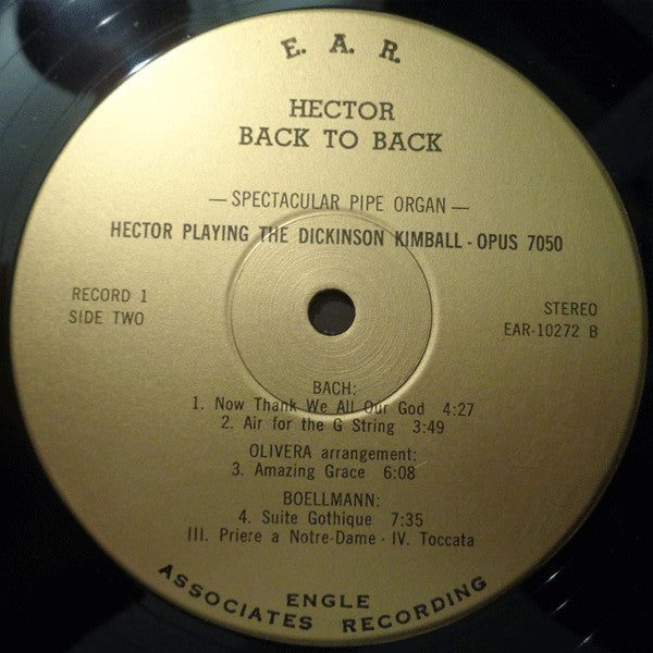 Hector* : Back To Back (2xLP)