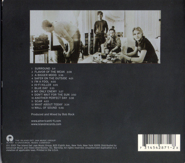 American Hi-Fi : American Hi-Fi (CD, Album, Dig)