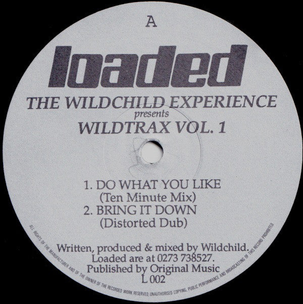 Wildchild : Wildtrax Vol. 1 (12")